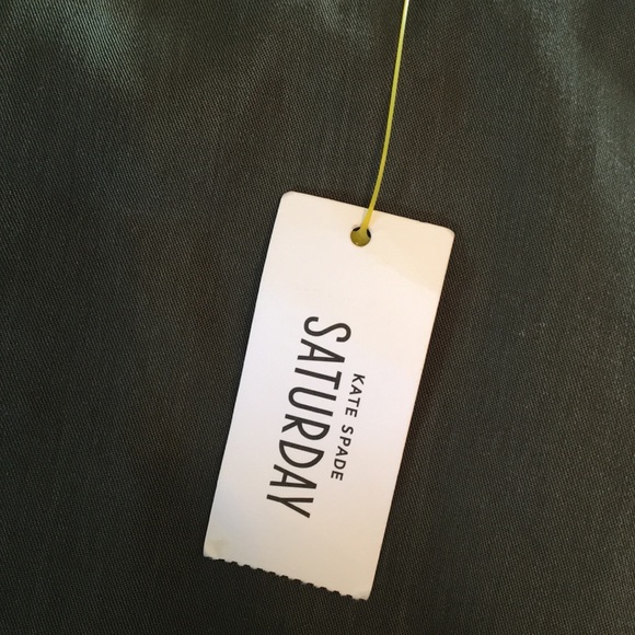 NWT Kate Spade Saturday • woven sweatshirt - Picture 5 of 5